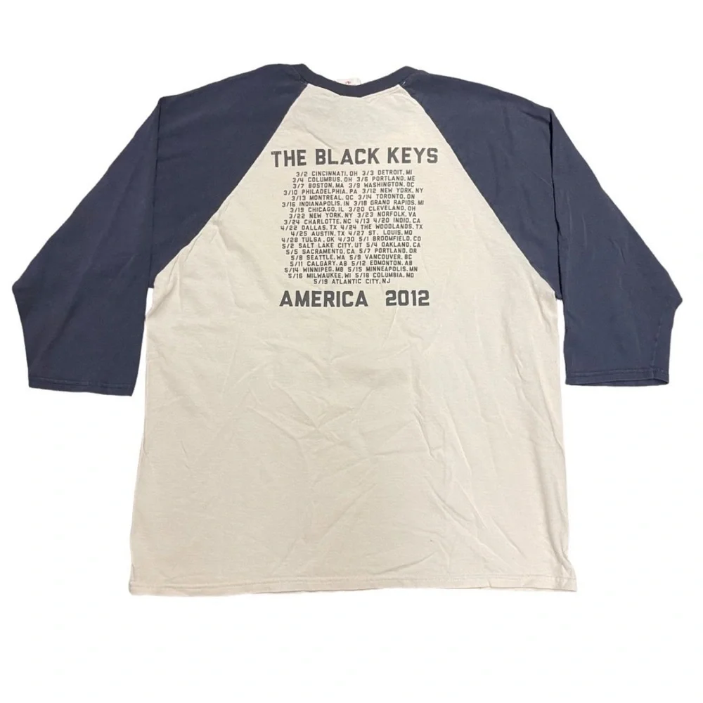 Affliction Men's White and Blue T-shirt - Picture 3 of 4